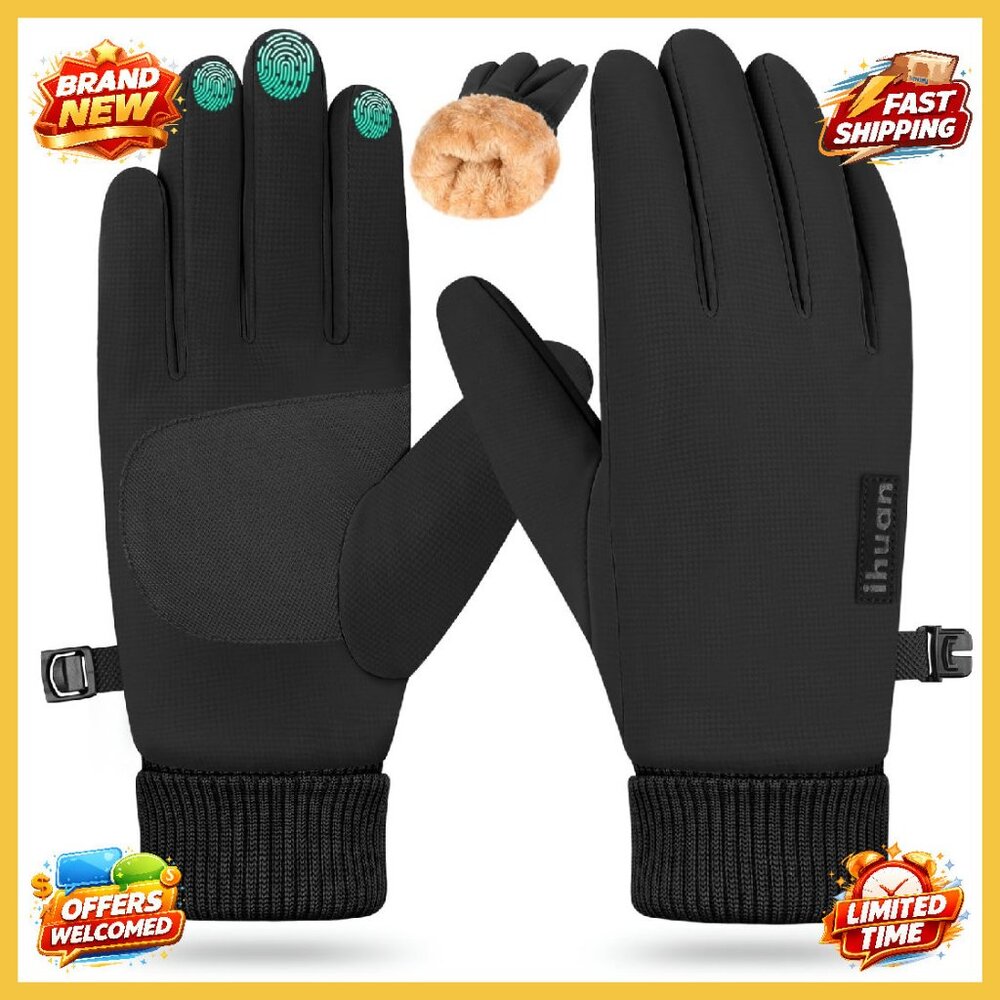 Winter Waterproof Touchscreen Gloves Thermal Wind… - image 1